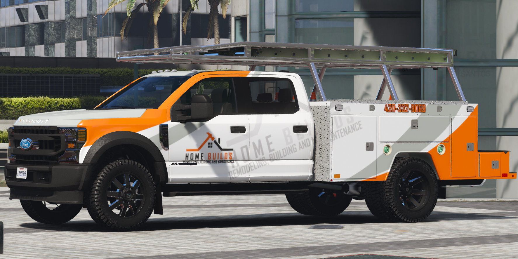 Construction 2018 Ford F450 Utility #1