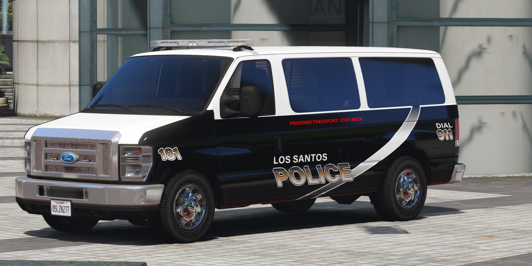 Ford E350 Prisoner Transport #1