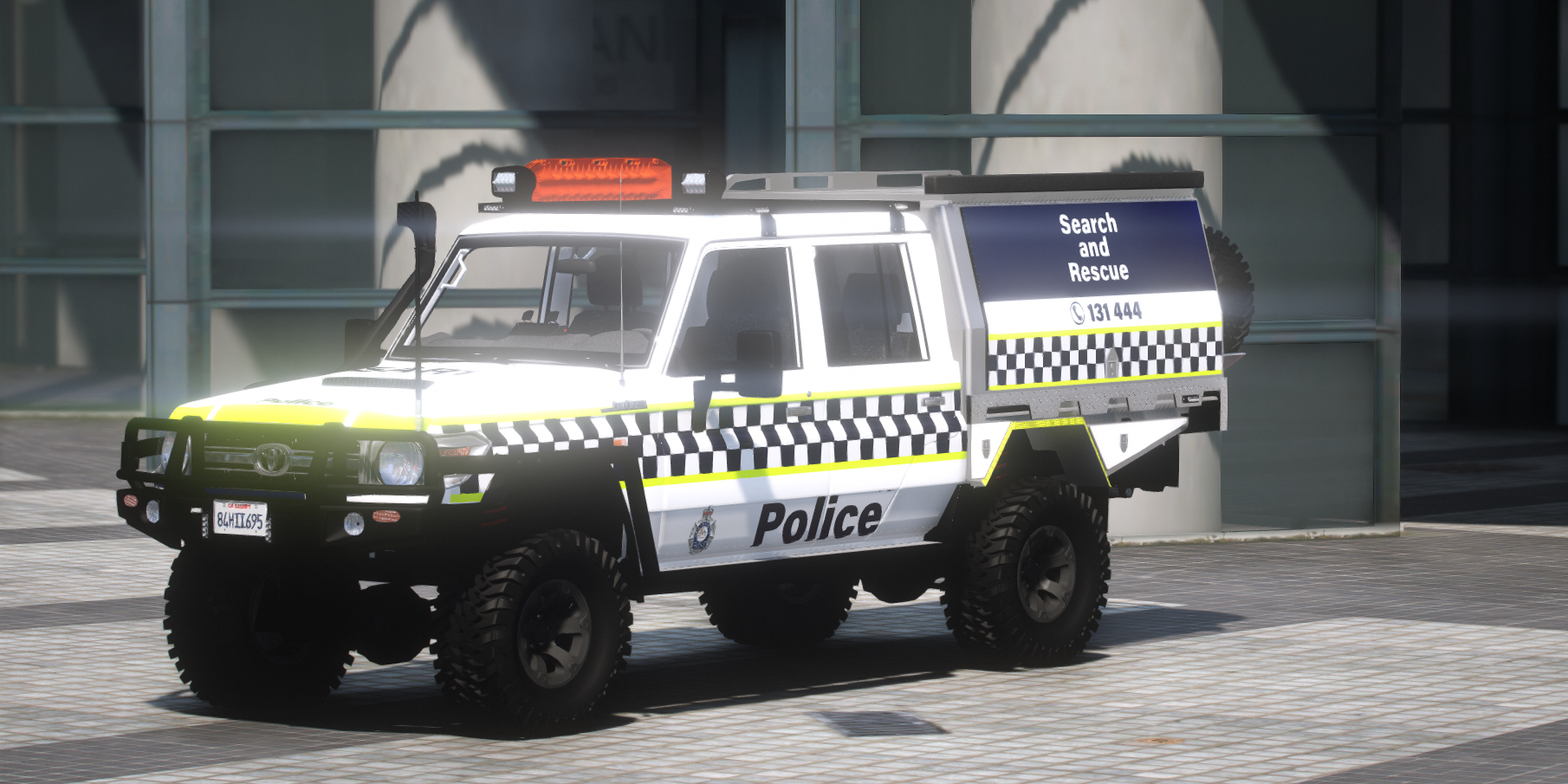 Aus Search and Rescue Landcruiser #1