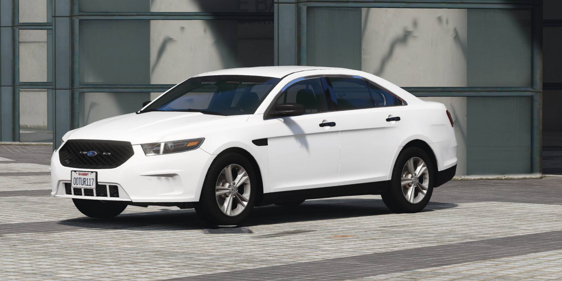 Slicktop 2016 Ford Police Interceptor Sedan #1