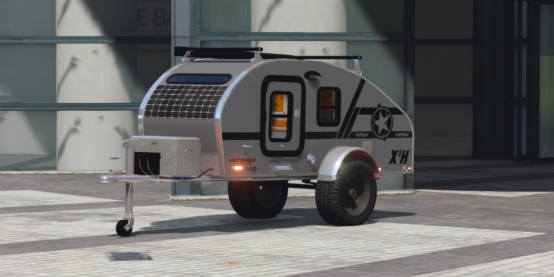 Small Offroad Camping Trailer #1