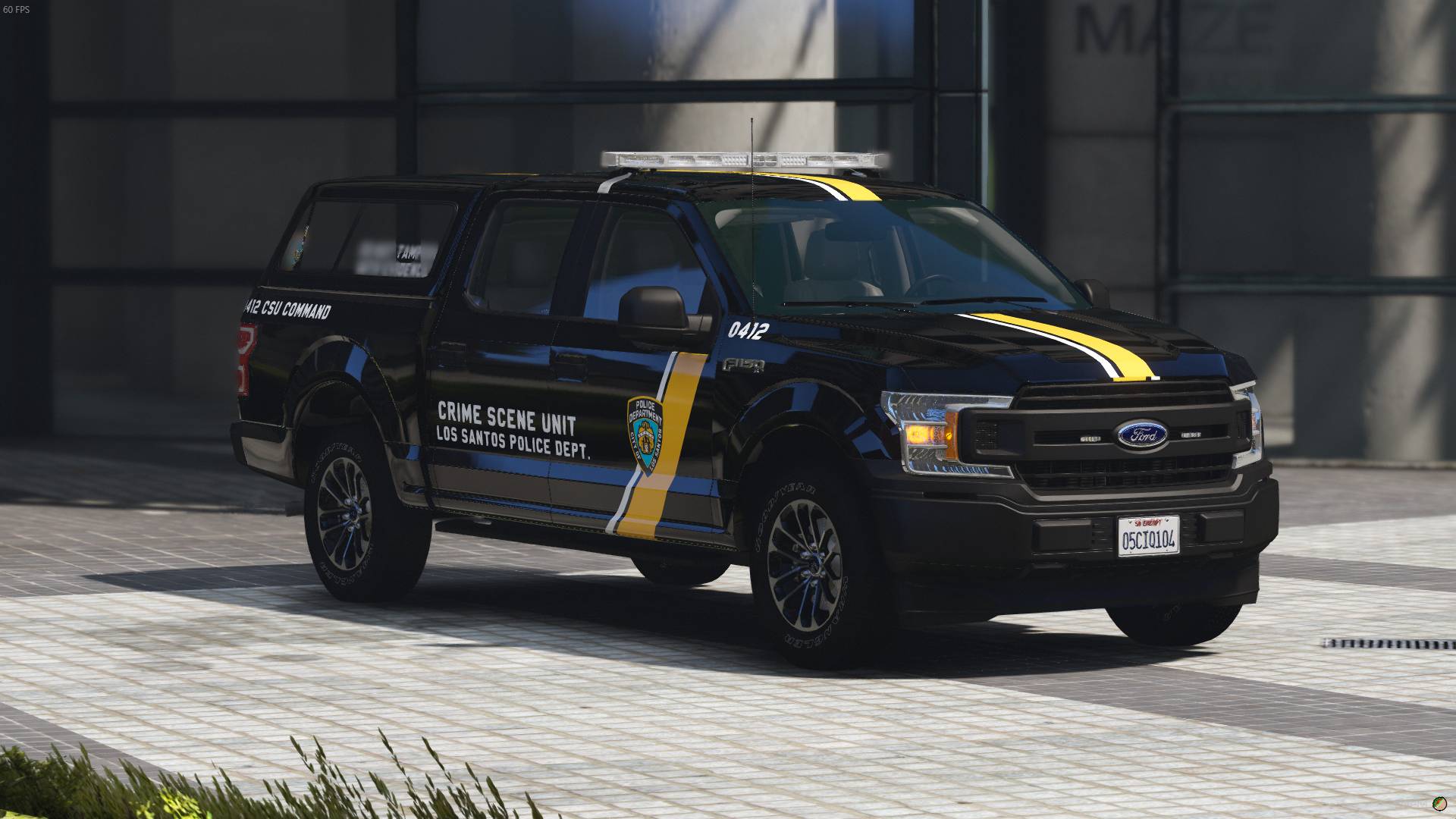 Crime Scene Unit 2018 Ford F150 #4