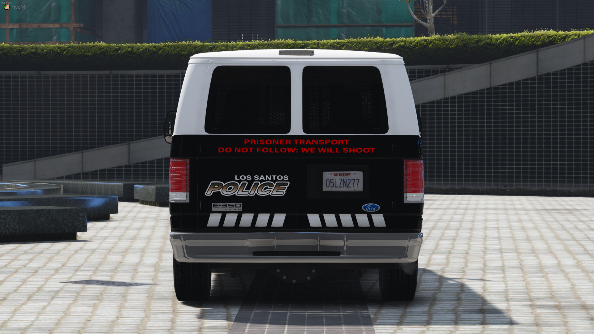 Ford E350 Prisoner Transport #2